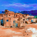 Taos Pueblo Village
